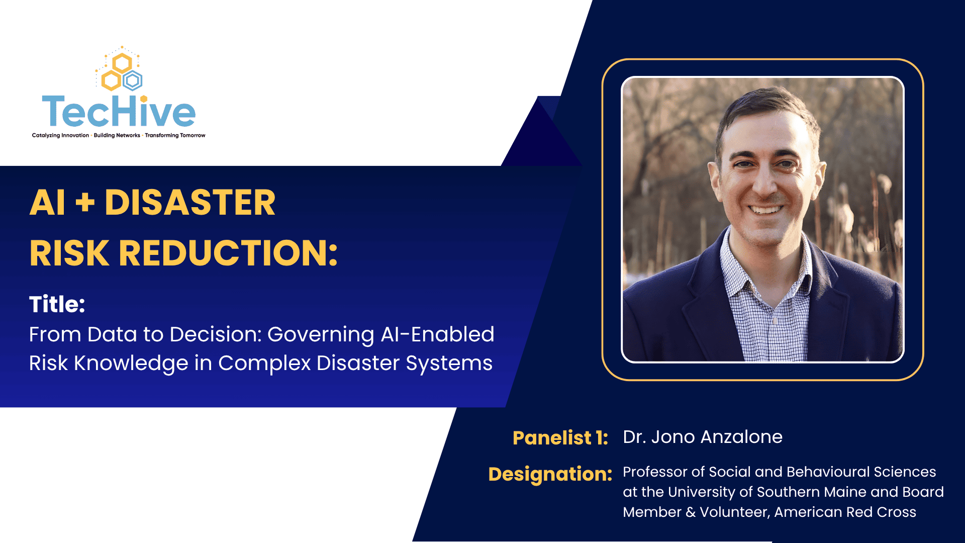 Jono Anzalone – Executive Director, The Climate Initiative